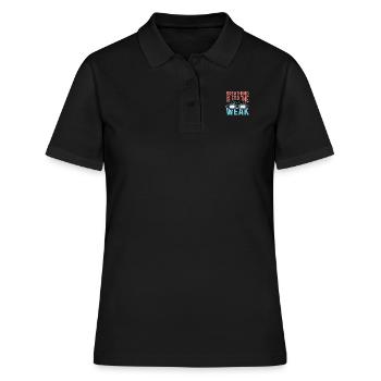 For the Weak Sprinters Poison - Women's Polo Shirt - black - Front - Ailine (174cm)