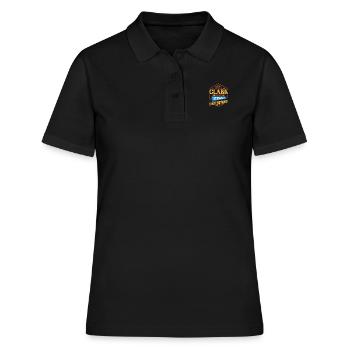 Es ist eine Clark-Sache Lustiger Nachname Humor Fa - Frauen Polo Shirt - Schwarz - Vorne - Ailine (174cm)