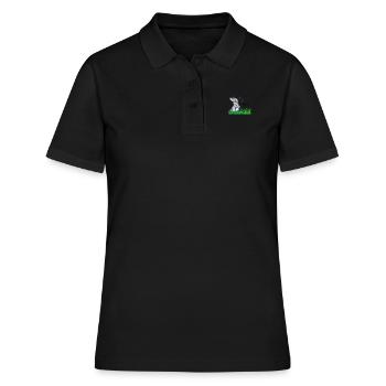 Hase Name Geschenk Leni - Frauen Polo Shirt - Schwarz - Vorne - Ailine (174cm)