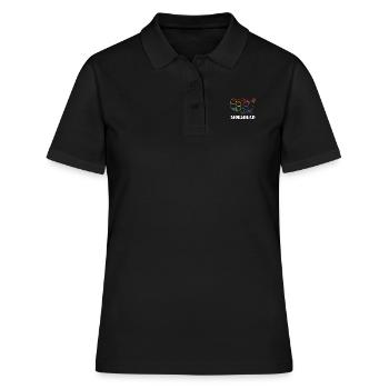 Morehead Pride Month Proud Flag LGBT Community - Polo Femme - noir - Devant - Ailine (174cm)