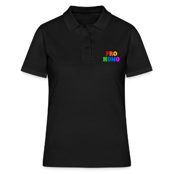 Pro homo - Women's Polo Shirt - black - Front - Ailine (174cm)