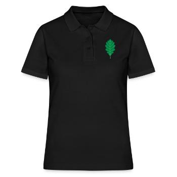 Oak Leaf - Polo Femme - noir - Devant - Ailine (174cm)