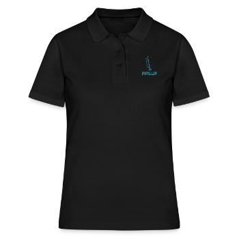 Blasmusik Phillip - Frauen Polo Shirt - Schwarz - Vorne - Ailine (174cm)