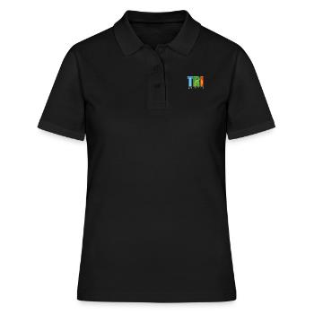 Triathlon - Polo Femme - noir - Devant - Ailine (174cm)