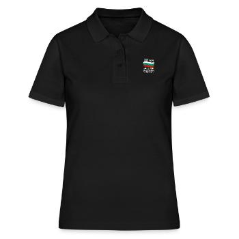 Bulgarie - Polo Femme - noir - Devant - Ailine (174cm)