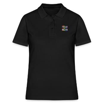 Lgbt - Polo Femme - noir - Devant - Ailine (174cm)