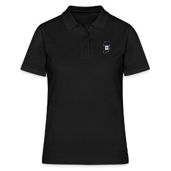 Cadeau maison Indiana - Polo Femme - noir - Devant - Ailine (174cm)