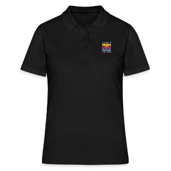 Vietnam - Frauen Polo Shirt - Schwarz - Vorne - Ailine (174cm)