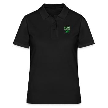 Cannabis - Polo Femme - noir - Devant - Ailine (174cm)