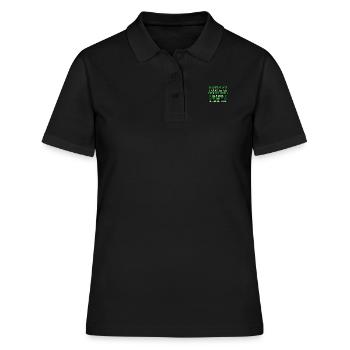Cannabis - Polo Femme - noir - Devant - Ailine (174cm)