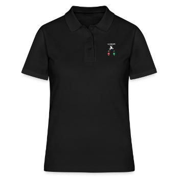 Le football gaélique appelle - Polo Femme - noir - Devant - Ailine (174cm)