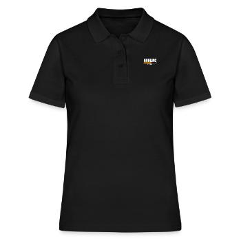 Schleudern Hurling - Women's Polo Shirt - black - Front - Ailine (174cm)