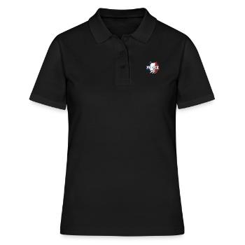 France - Polo Femme - noir - Devant - Ailine (174cm)