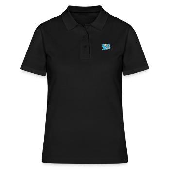 Schwimmen - Frauen Polo Shirt - Schwarz - Vorne - Ailine (174cm)