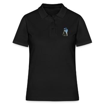 Marié Jeunes mariés - Polo Femme - noir - Devant - Ailine (174cm)
