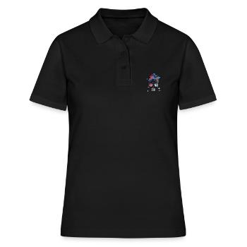 Fidji - Polo Femme - noir - Devant - Ailine (174cm)