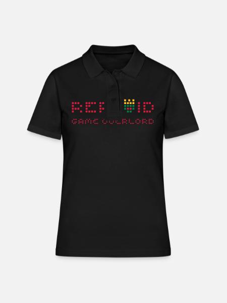 Reptiliens Jeu réel - Polo Femme - noir
