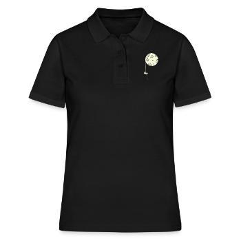 Moon Climber Climbing The Moon - Women's Polo Shirt - black - Front - Ailine (174cm)