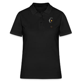 Scorpio - Astrology - Frauen Polo Shirt - Schwarz - Vorne - Ailine (174cm)