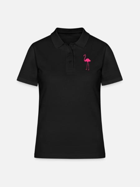 Flymingo - Fly Guy - Polo Femme - noir