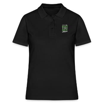 Des pots d’or rendent la Saint-Patrick magique - Polo Femme - noir - Devant - Ailine (174cm)