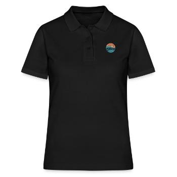 Nevada - Frauen Polo Shirt - Schwarz - Vorne - Ailine (174cm)