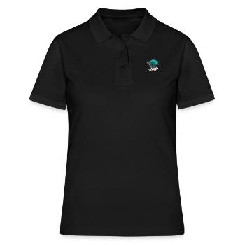 Nevada - Frauen Polo Shirt - Schwarz - Vorne - Ailine (174cm)
