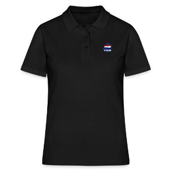 Pays-Bas - Polo Femme - noir - Devant - Ailine (174cm)