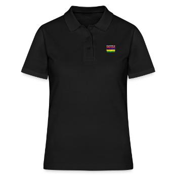 Mauritius - Frauen Polo Shirt - Schwarz - Vorne - Ailine (174cm)