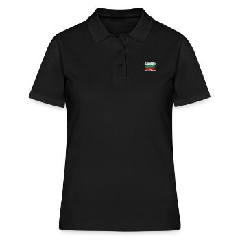 Bulgarie - Polo Femme - noir - Devant - Ailine (174cm)