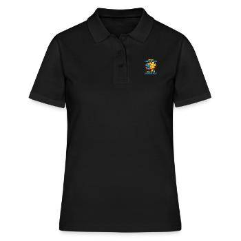 Mathe - Frauen Polo Shirt - Schwarz - Vorne - Ailine (174cm)
