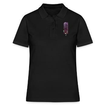 Murmures de rêves : L’attrape-rêves - Polo Femme - noir - Devant - Ailine (174cm)