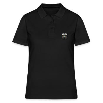 Professionnel de la cybersécurité sur lequel vous avez cliqué Lien - Polo Femme - noir - Devant - Ailine (174cm)