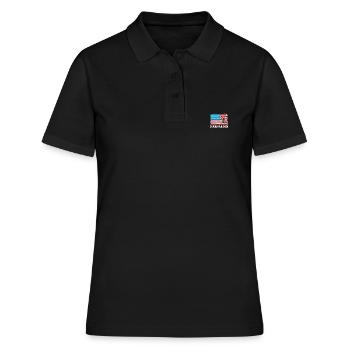 HAM Radio USA Amateurfunk Amateur Radio Operator - Frauen Polo Shirt - Schwarz - Vorne - Ailine (174cm)