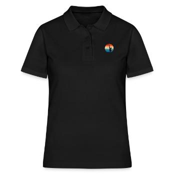 Men's Saxophone Saxophone Saxophone - Women's Polo Shirt - black - Front - Ailine (174cm)