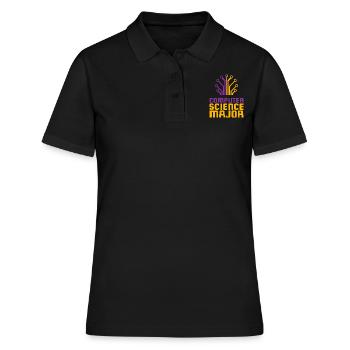 Computer - Frauen Polo Shirt - Schwarz - Vorne - Ailine (174cm)