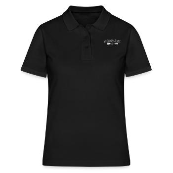 Impressive since 1974 - Women's Polo Shirt - black - Front - Ailine (174cm)