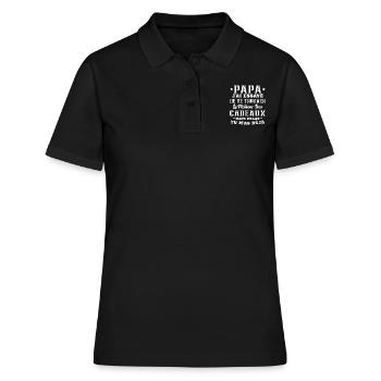 Daddy I tried to find you the best gift - Women's Polo Shirt - black - Front - Ailine (174cm)