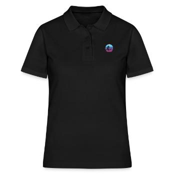 Scooter Stunt Stunt Roller Stuntscooter Scooter - Frauen Polo Shirt - Schwarz - Vorne - Ailine (174cm)