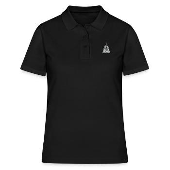 Narwal - Frauen Polo Shirt - Schwarz - Vorne - Ailine (174cm)