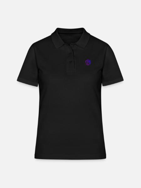 Kite Kitesurf Kitesurf Kitesurf Kite Femmes Kitesurf - Polo Femme - noir