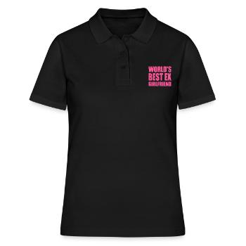 worlds best ex girlfriend - Frauen Polo Shirt - Schwarz - Vorne - Ailine (174cm)