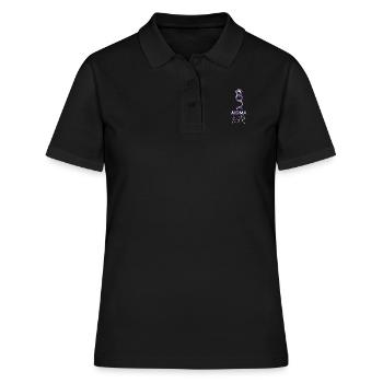MDMA Molekül - Chemie Element - Frauen Polo Shirt - Schwarz - Vorne - Ailine (174cm)