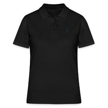 Endurance Training Hommes Fitness Strength Training Ae - Polo Femme - noir - Devant - Ailine (174cm)