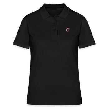 Sporty Hobby Leidenschaft Stand Up Paddle - Frauen Polo Shirt - Schwarz - Vorne - Ailine (174cm)