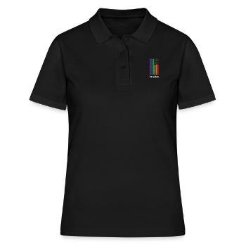 Maine Pride Month Pride Flag LGBT Community LGBTQ - Polo Femme - noir - Devant - Ailine (174cm)