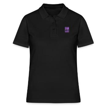 Âge 20 - Polo Femme - noir - Devant - Ailine (174cm)