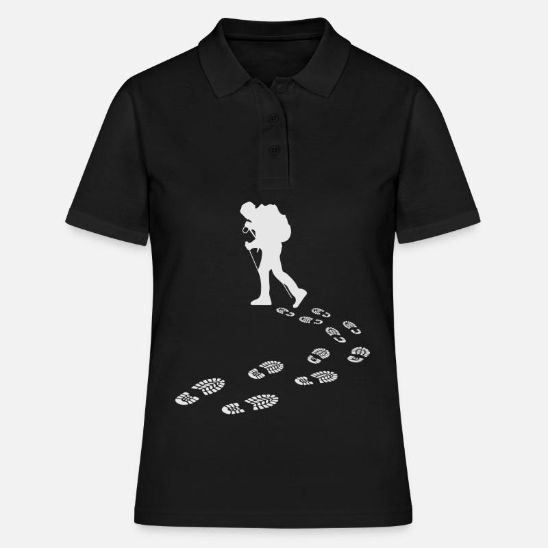 Idée de cadeau de personne errante pour l’anniversaire - Polo Femme - noir
