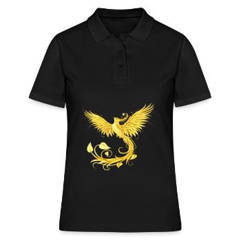 Phoenix - Women's Polo Shirt - black - Front - Ailine (174cm)