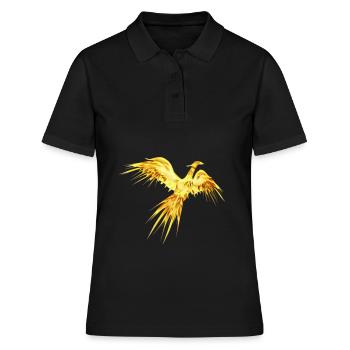 Phoenix - Women's Polo Shirt - black - Front - Ailine (174cm)
